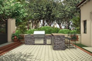 Custom Eldorado Stone Outdoor Kitchen