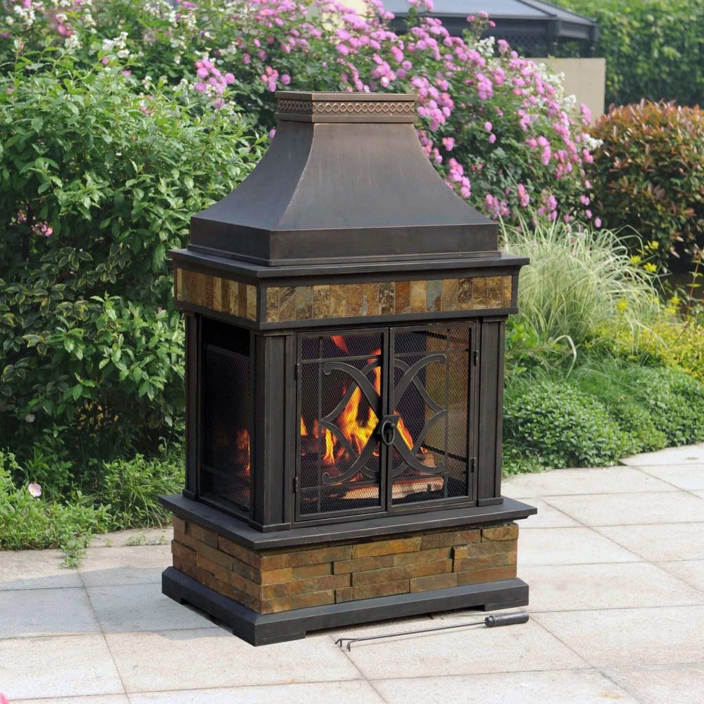 Custom Inexpensive Outdoor Fireplace — Randolph Indoor and Outdoor Design