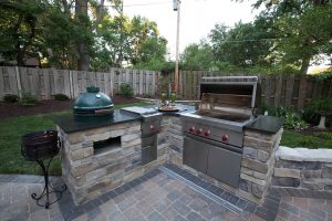 Eldorado Stone Outdoor Kitchen Patio