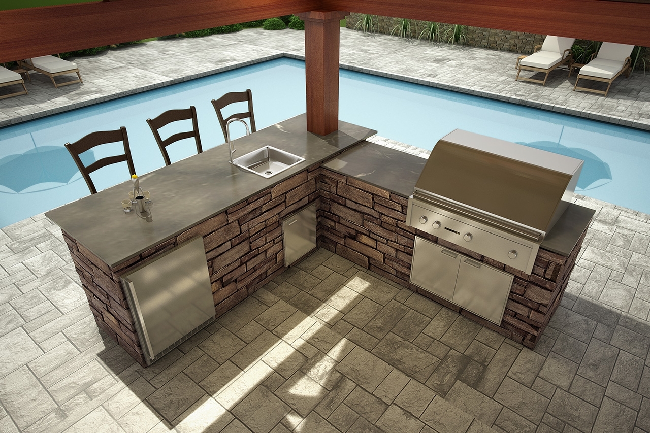 Eldorado Stone Outdoor Kitchen — Randolph Indoor and Outdoor Design