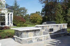 Enchanting Outdoor Kitchen Granite Countertops