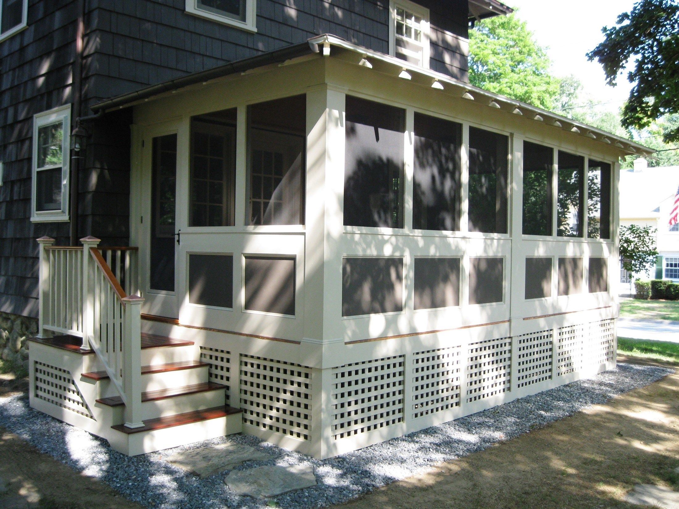 Enclosing A Screened Porch With Storm Windows — Randolph Indoor and