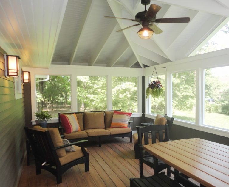 Enclosing A Screened Porch With Storm Windows — Randolph Indoor and