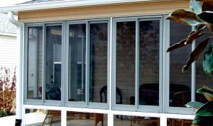 Enclosing A Porch With Screen Panels