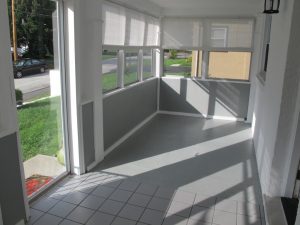 Enclosing A Porch With Windows