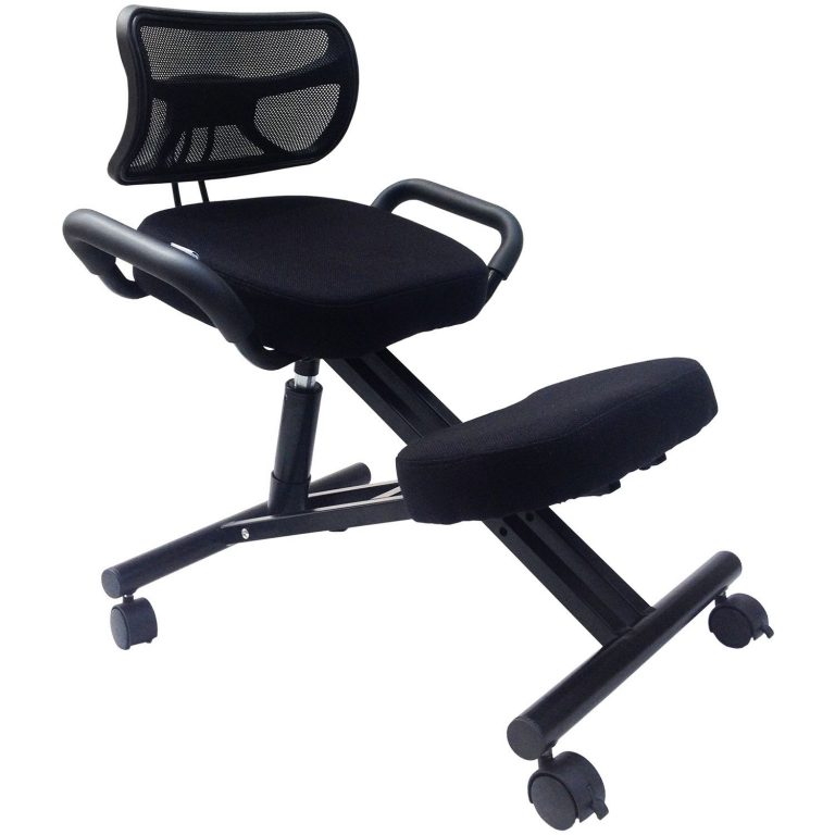 Ergonomic Kneeling Chair With Back Support — Randolph Indoor and Outdoor Design