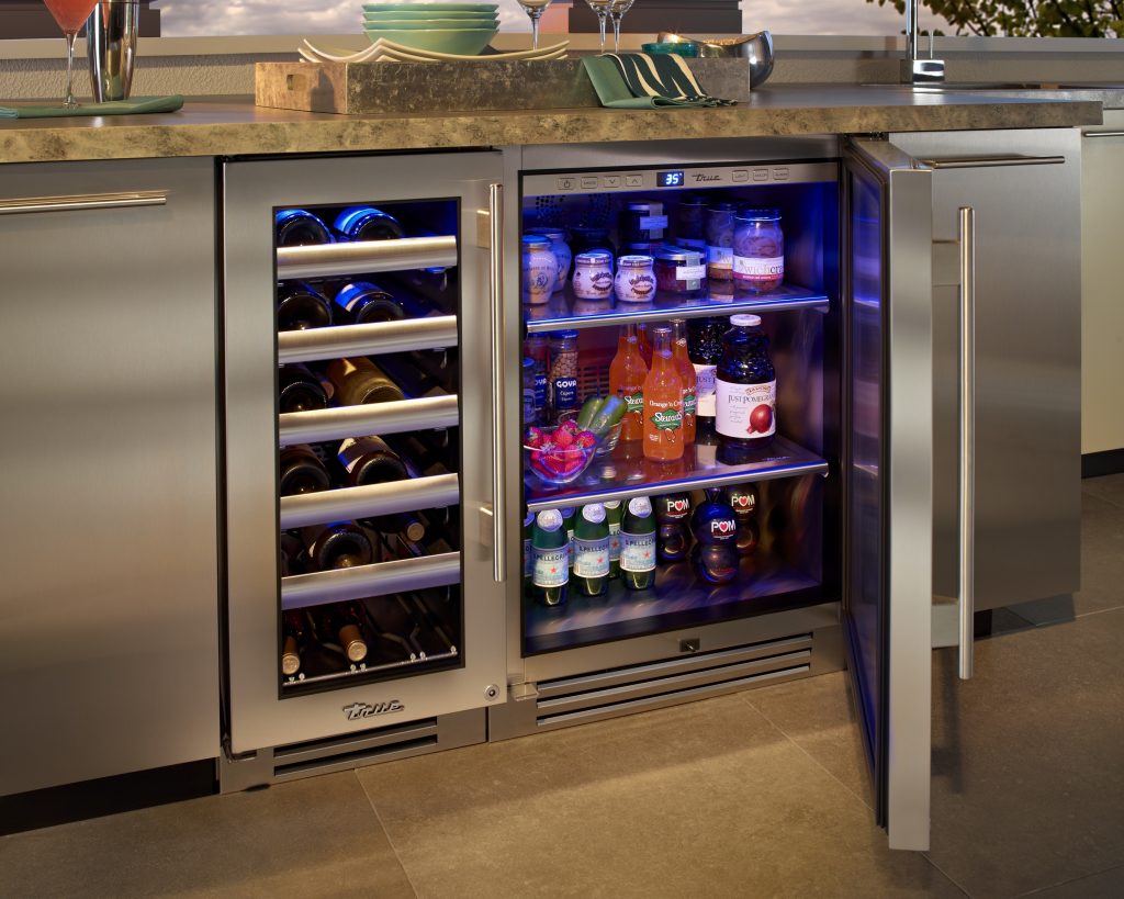 Fireside Outdoor Kitchen Beverage Center — Randolph Indoor and Outdoor