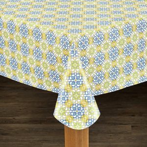 Flannel Backed Vinyl Tablecloth Fall