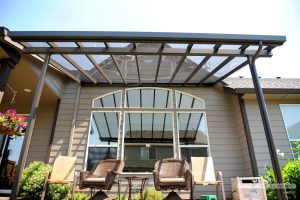 Gable Roof Aluminum Porch