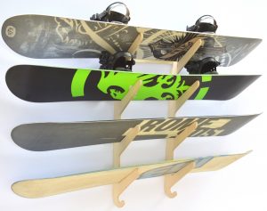 Garage Snowboard Rack