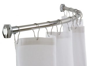 Half Circle Bendable Shower Curtain Rod