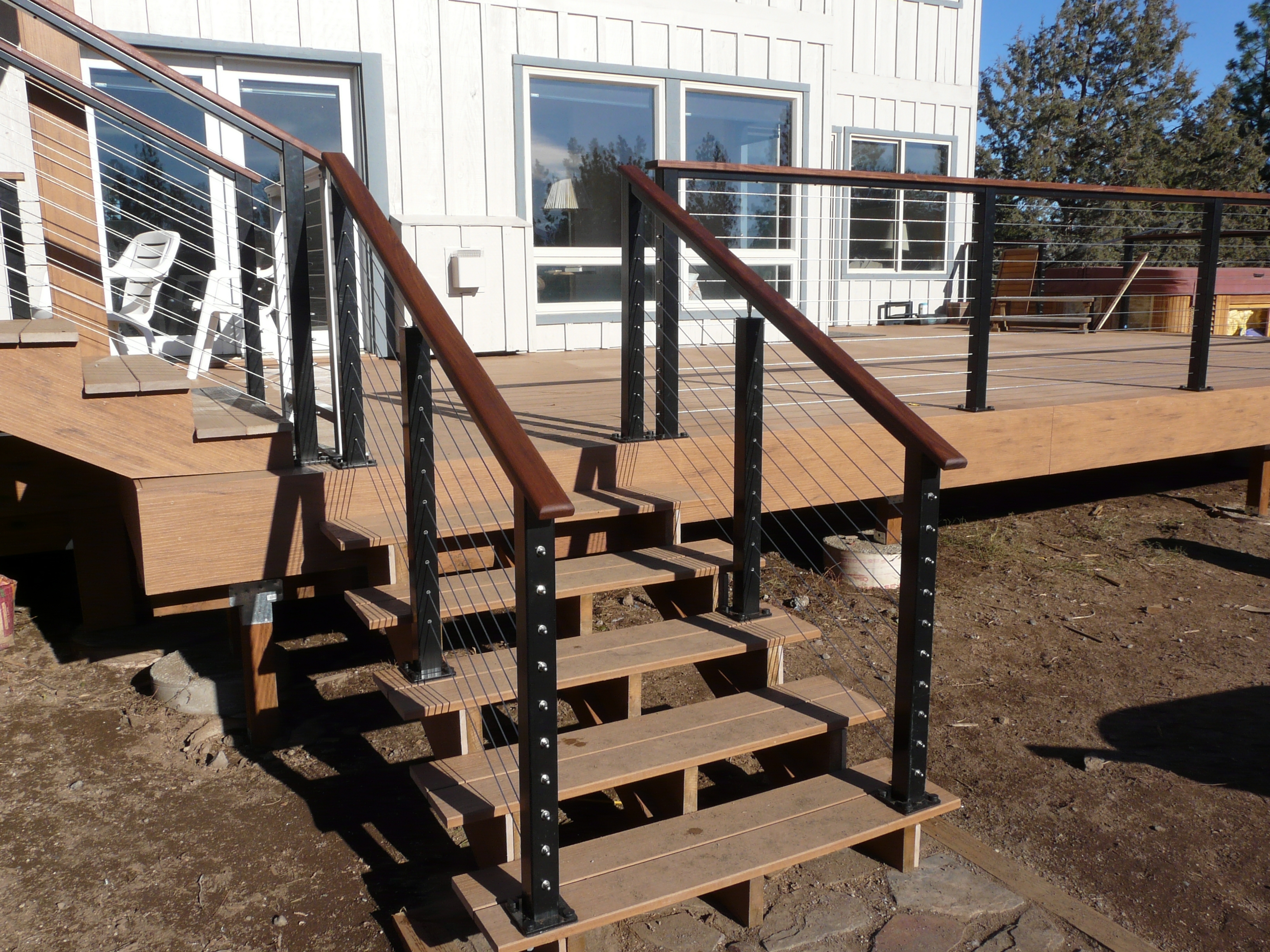 Handrails For Porch Steps Code