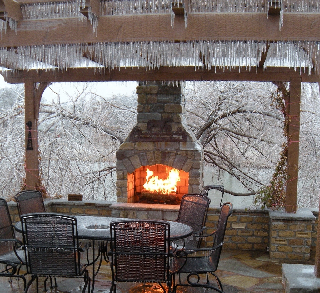 How Much For Outdoor Stone Fireplace