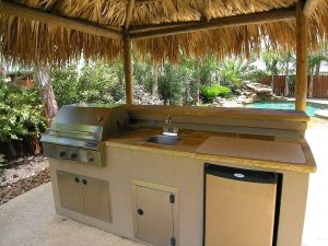 How To Bring A Sink And Drain To An Outdoor Kitchen