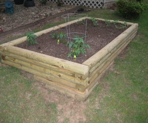 How To Install Railroad Ties Landscape