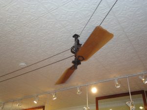 Industrial Looking Ceiling Fan Belt Driven
