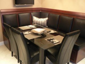 Kitchen Nook Solid Wood Corner Dining Breakfast Set Table Bench Chair Booth L With Storage