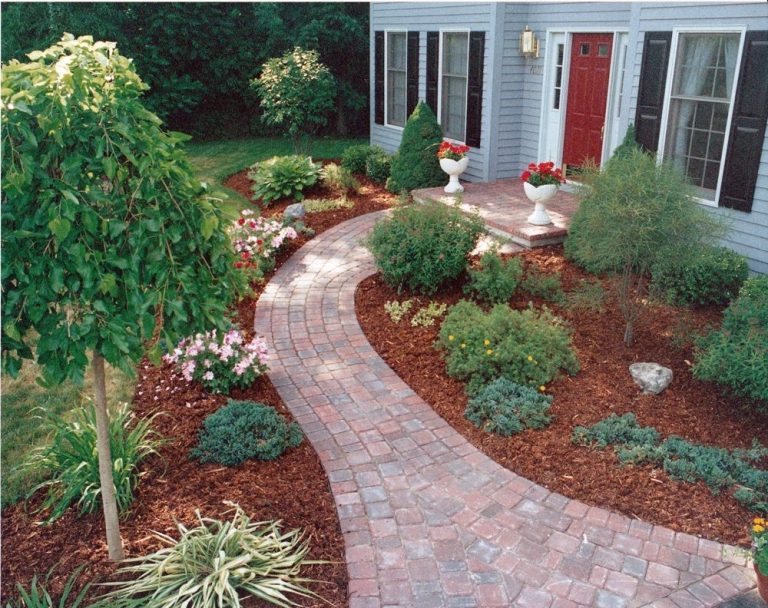 How Lay Front Sidewalk Landscaping Ideas — Randolph Indoor and Outdoor