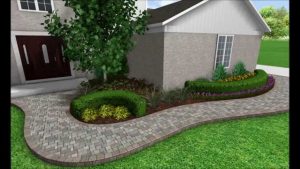 Landscaping Ideas With Front Sidewalk To Attached Garage
