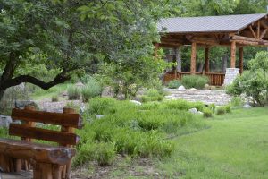 Laying Landscaping Logs