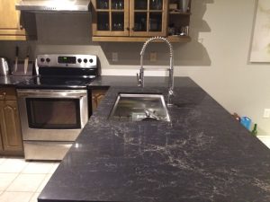 Leathered Belvedere Granite Countertops