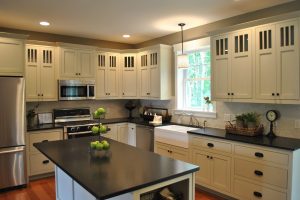 Leathered Matrix Granite Kitchen Countertops