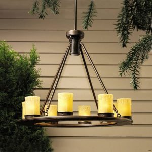 Low Voltage Front Porch Chandelier