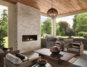 Luxury Eldorado Stone Outdoor Kitchen