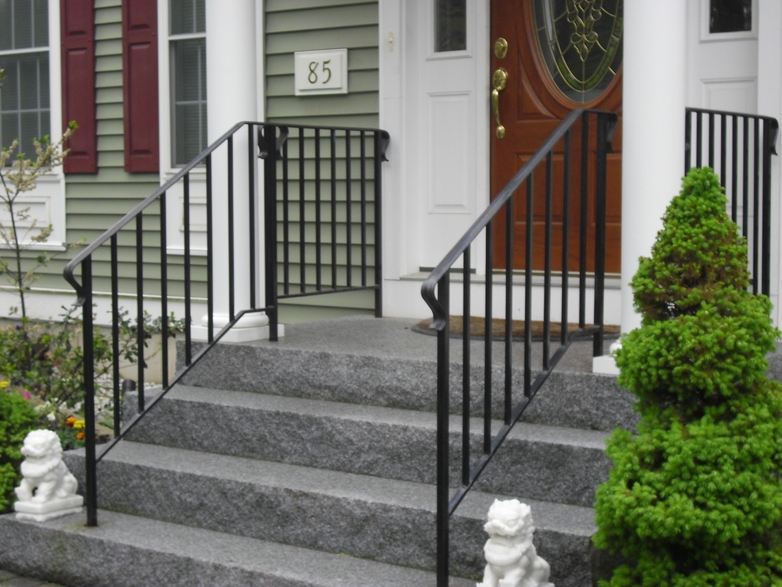 Metal Handrails For Front Porch Steps