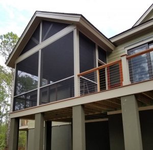 Modern Screened Frontal Porch Ideas