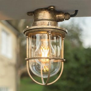Motion Activated Front Porch Chandelier