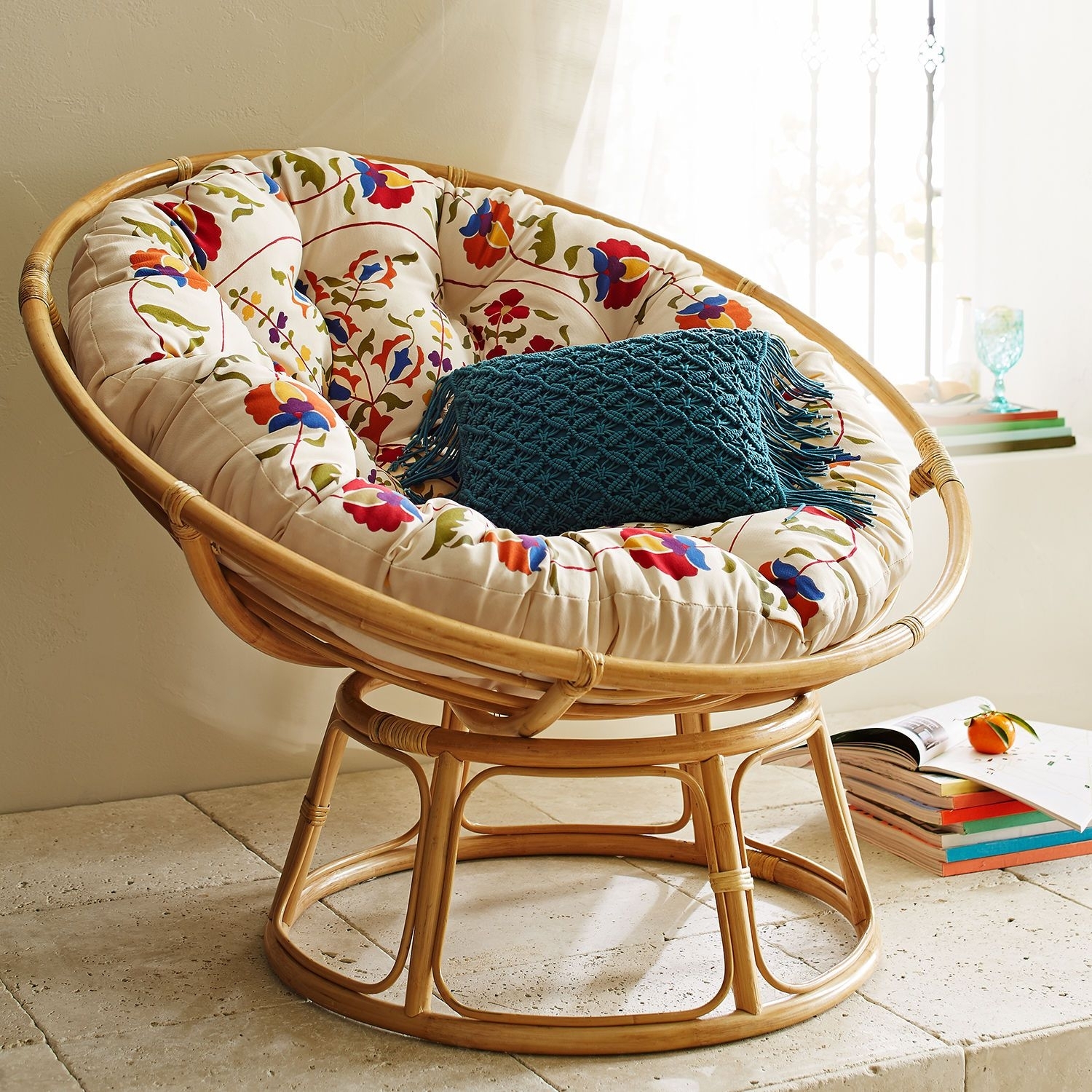 Folding Papasan Chair For Home — Randolph Indoor and