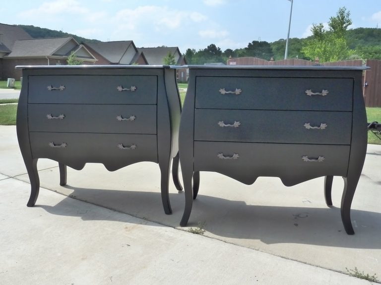 Painted Bombe Chests — Randolph Indoor and Outdoor Design