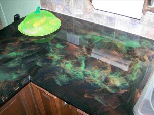 Polishing Epoxy Resin Countertops