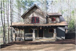 Raised Log Cabin With Wrap Around Porch