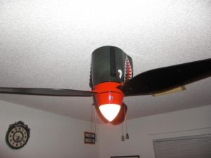 Real Airplane Propeller Ceiling Fan