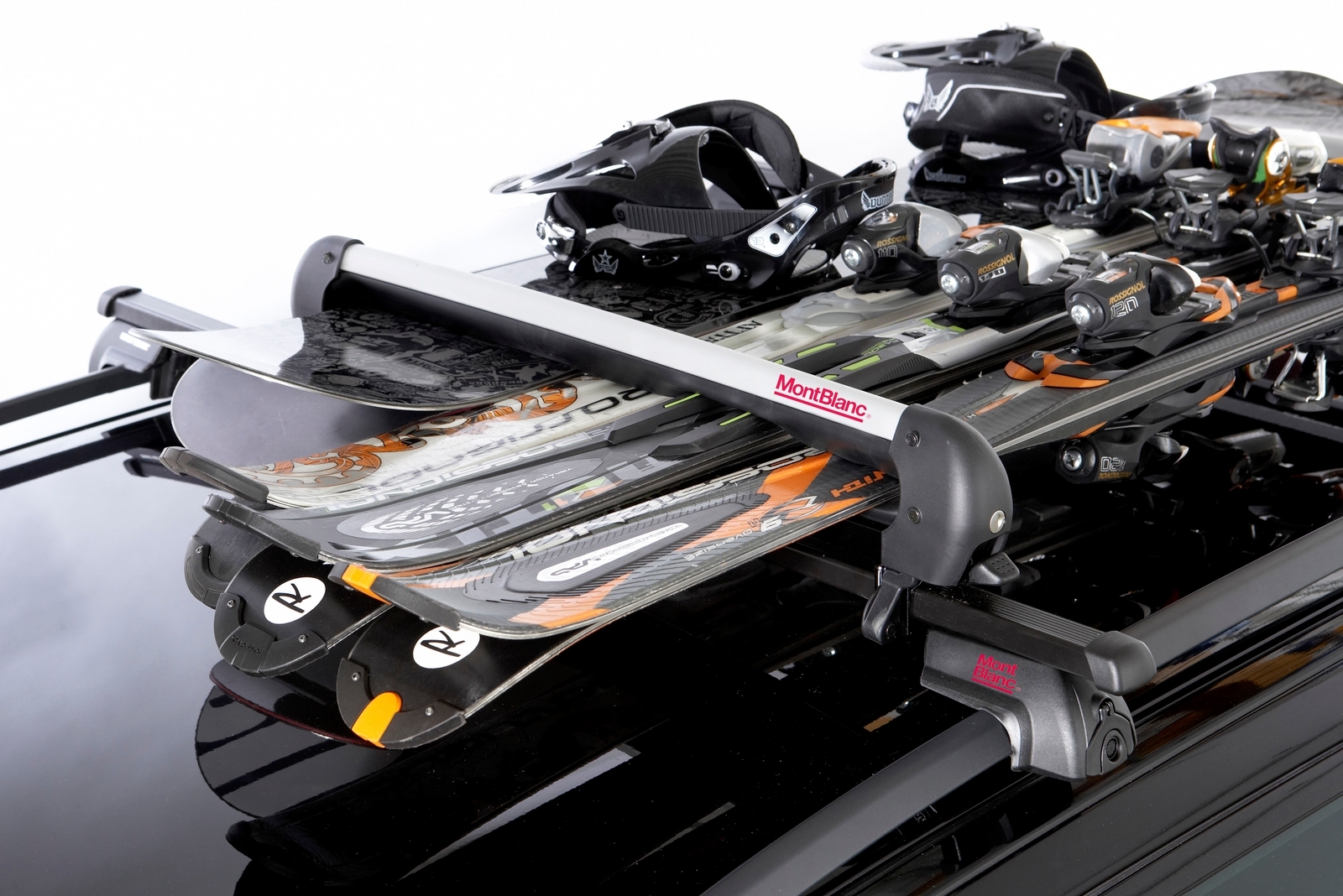 Snowboard Roof Rack Attachment