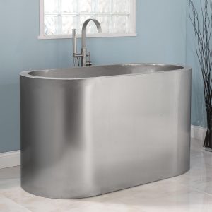 Stainless Steel Japanese Soaker Tub