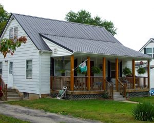 Standing Seam Metal Roof Burnished Slate