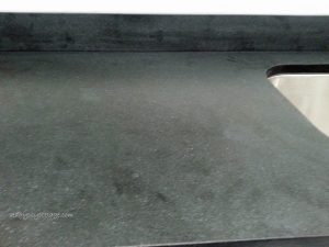 Steel Gray Leathered Granite Countertops