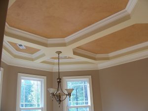 Tray Ceiling Living Room