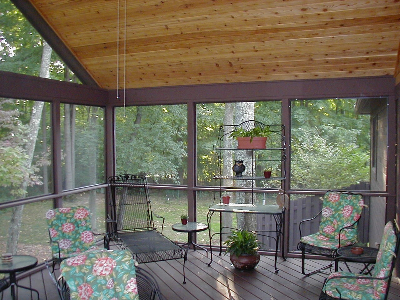 Two Story Screened In Porch Modern