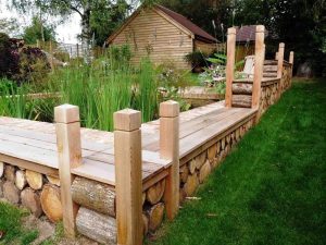 Using Logs For Landscaping