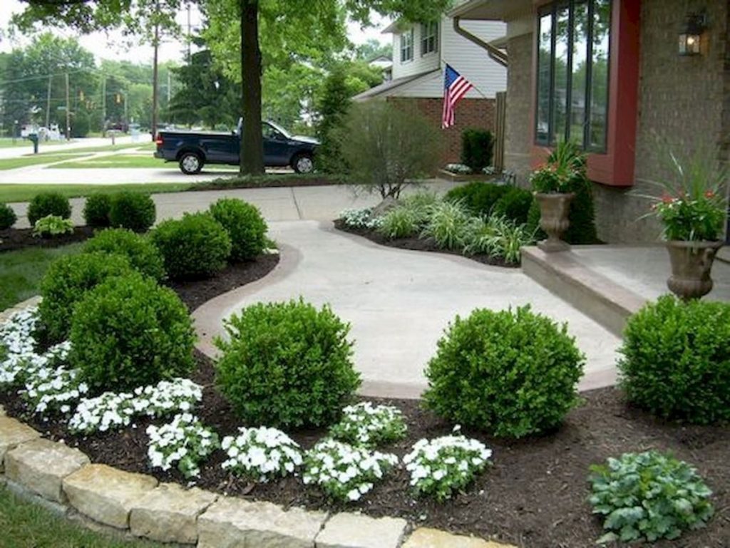 Landscaping Ideas Down A Front Entrance Sidewalk — Randolph Indoor and
