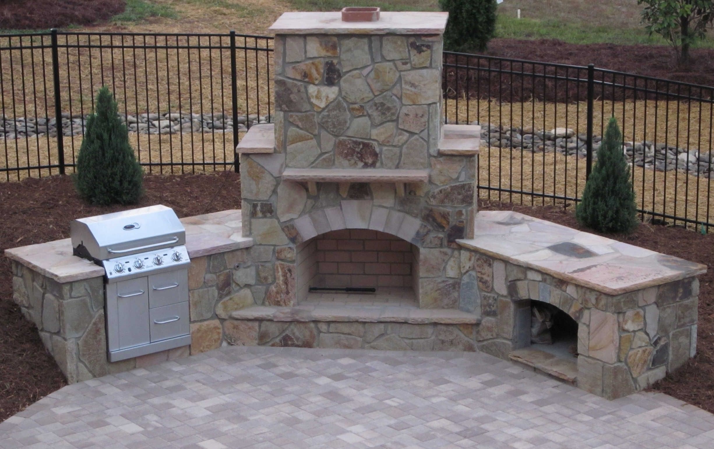 What Stone Is Best For The Cap On An Outdoor Fireplace