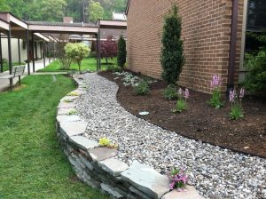 White Sparkly Rocks For Landscaping