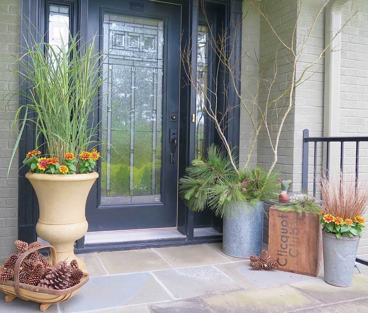 Choose Decoration Front Porch Planters — Randolph Indoor and Outdoor Design