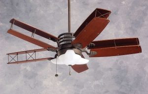 Wood Airplane Propeller Ceiling Fan