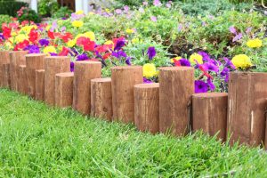 Wooden Logs For Landscaping